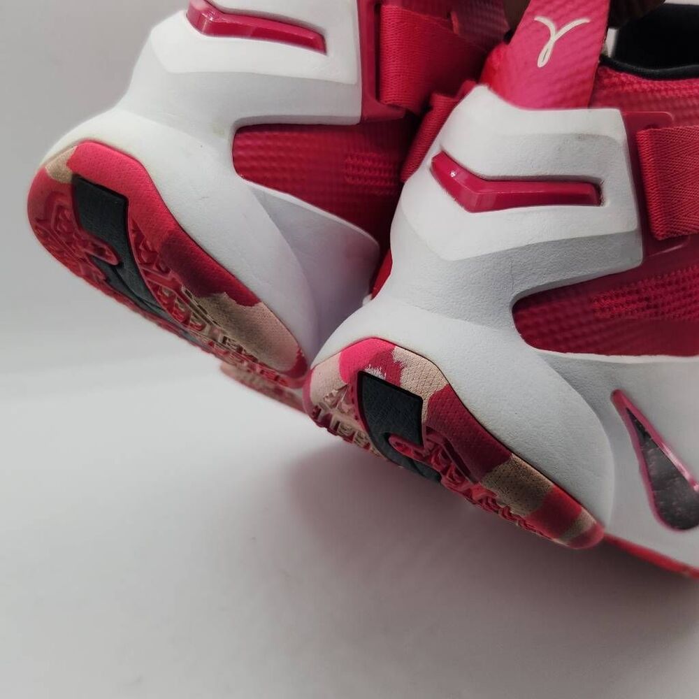 Nike LeBron Soldier 9 - Size 10 - Think Pink Breast Cancer Awareness Month - Picture 8 of 8